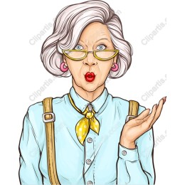 Charming Elderly Woman