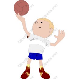 Dynamic Young Basketball Player