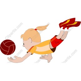 Playful Soccer Kid