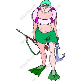 Whimsical Aquatic Character
