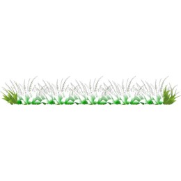 Green Leaf Border