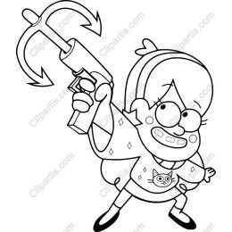 Adventurous Girl with Claw Gadget