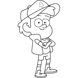 Charming Cartoon Kid