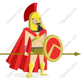 Dynamic Spartan Soldier