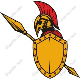 Fierce Spartan Warrior