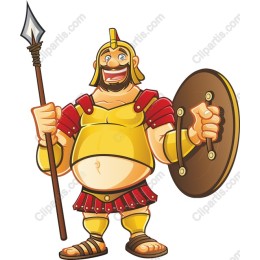 Cartoon Gladiator