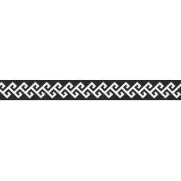 Geometric Harmony Border Pattern