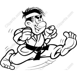 Energetic Karate Kid