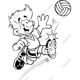 Cheerful Soccer Boy
