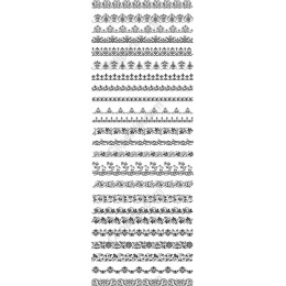 Elegant Floral Decorative Borders