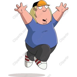 Joyful Leaping Character