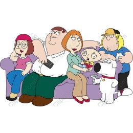Animated Family Couch