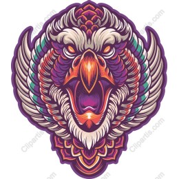 Fierce Eagle Head