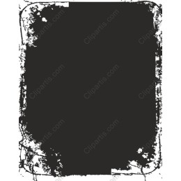 Grunge Black Frame Texture