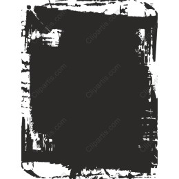 Abstract Black Frame