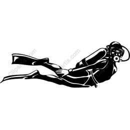 Dynamic Scuba Diver