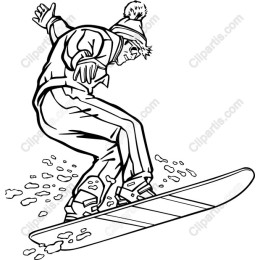 Dynamic Snowboarder