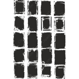 Vintage Grunge Frame Clipart Set