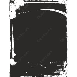Vintage Grunge Black Frame
