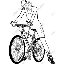 Sporty Cyclist
