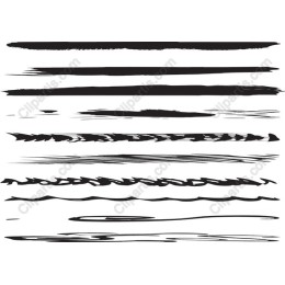 Black Brush Stroke Collection