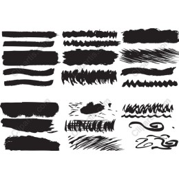 Brush Stroke Set
