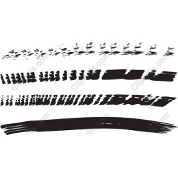 Black Brush Stroke Collection