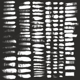 Brush Stroke Textures Set