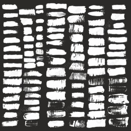 Black and White Brush Stroke Pack