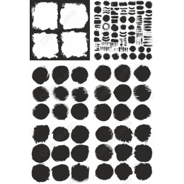 Artistic Brushstroke Set