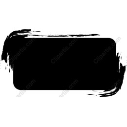 Elegant Black Brush Stroke