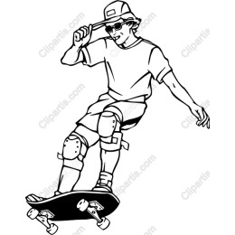 Dynamic Skateboarder