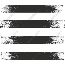 Rustic Brush Stroke Stripes