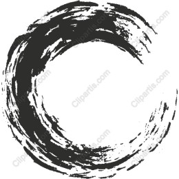 Brush Stroke Circle