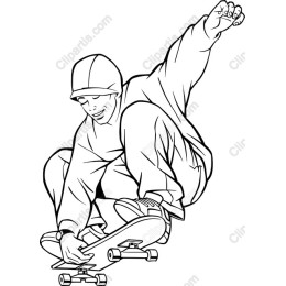 Dynamic Skateboarder