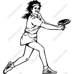 Dynamic Tennis Player
