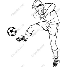 Dynamic Soccer Player Kick