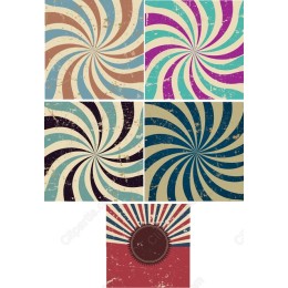 Vintage Spiral Set