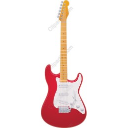 Red Electric Guitar