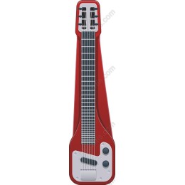 Sleek Red Guitar