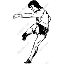 Dynamic Soccer Player Kick