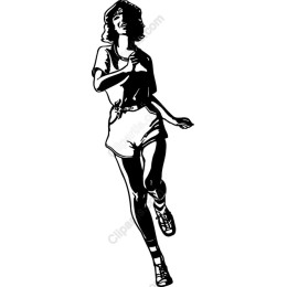 Jogging Woman
