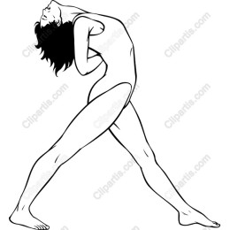 Dynamic Dancer Line Art