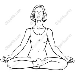 Serene Woman Meditating