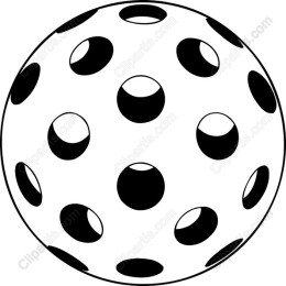 Black Dotted Ball