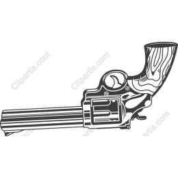 Stylized Revolver