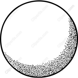 Textured Circle - Dotted Gradient