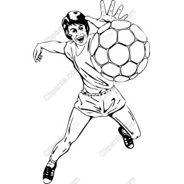 Energetic Soccer Player