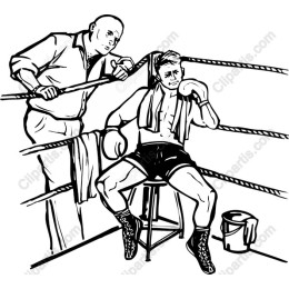 Classic Boxing Scene