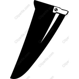 Sleek Black Knife